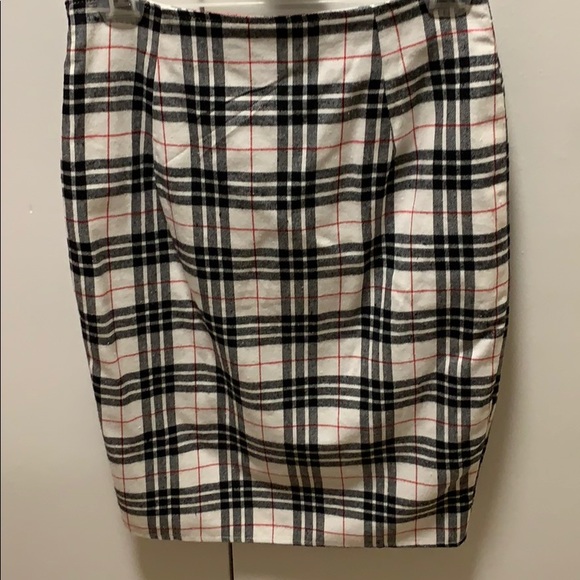 Plaid pencil skirt - Picture 4 of 5